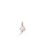 Charms ♡ Silver and Rose Gold Cloverleaf