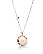 Suonamore Pendant in rose gold-plated silver