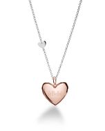 Suonamore Pendant in rose gold-plated silver