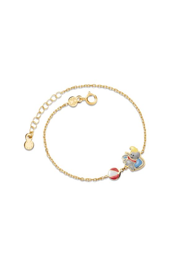 Fiabe Bracelet in yellow with Dumbo-inspired figure