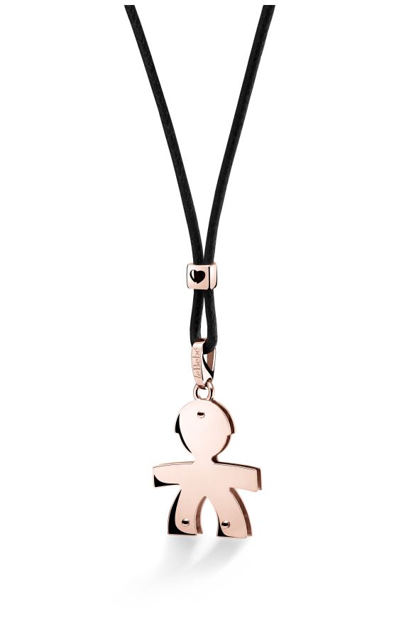 I Classici pendant with Boy silhouette in rose gold