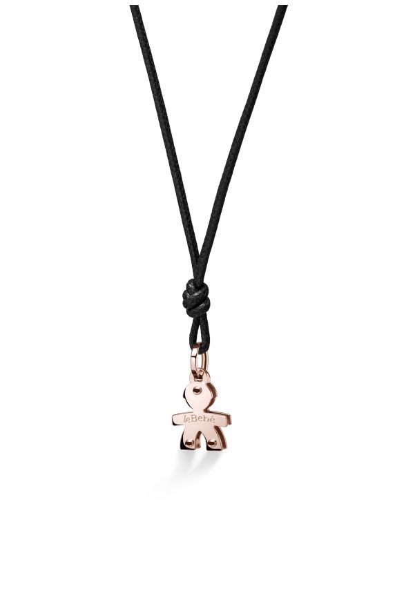 I Classici pendant with Boy silhouette in rose gold