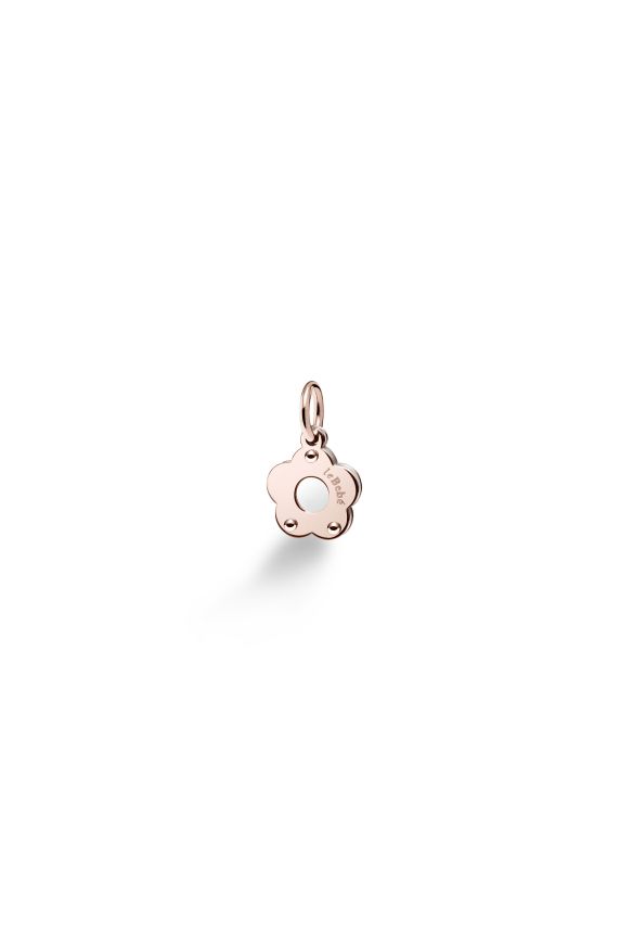 Charms ♡ Fiore "Grazie Mamma" Argento e Oro Rosa 