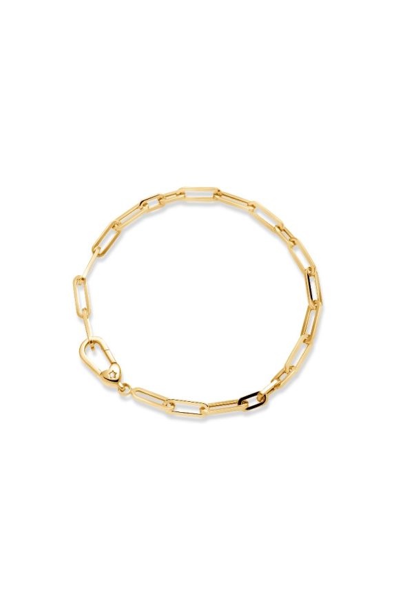 Yellow gold bracelet