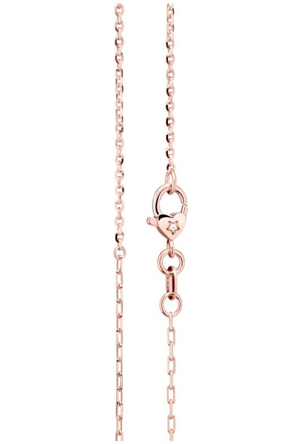 Rose gold necklace