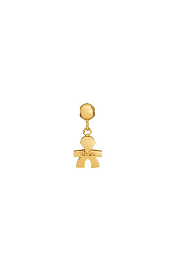 Charm I Tesorini Pop con sagoma bimbo in oro giallo