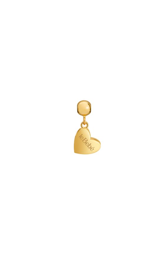 Charm I Tesorini Pop con sagoma cuore in oro giallo