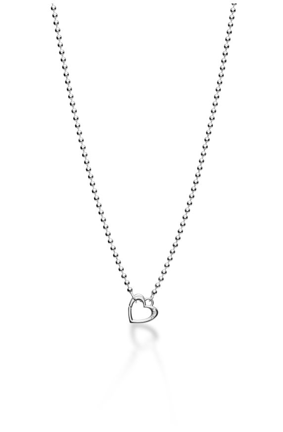 Lock Your Love ♡ Silver Necklace 