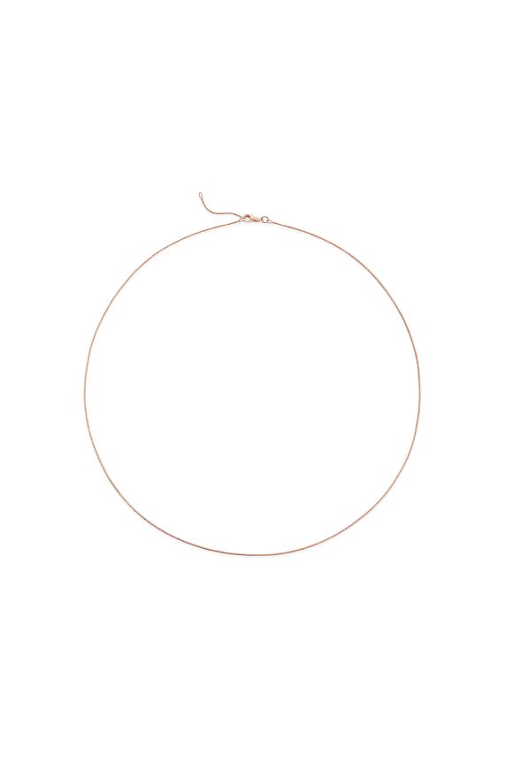 Collana in oro rosa 9kt
