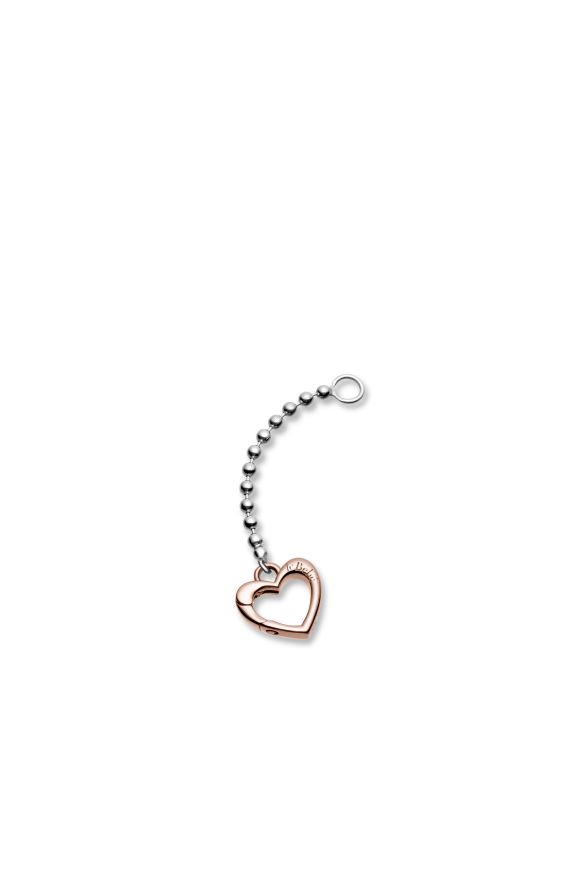 Lock Your Love ♡ Link Argento e Oro Rosa 