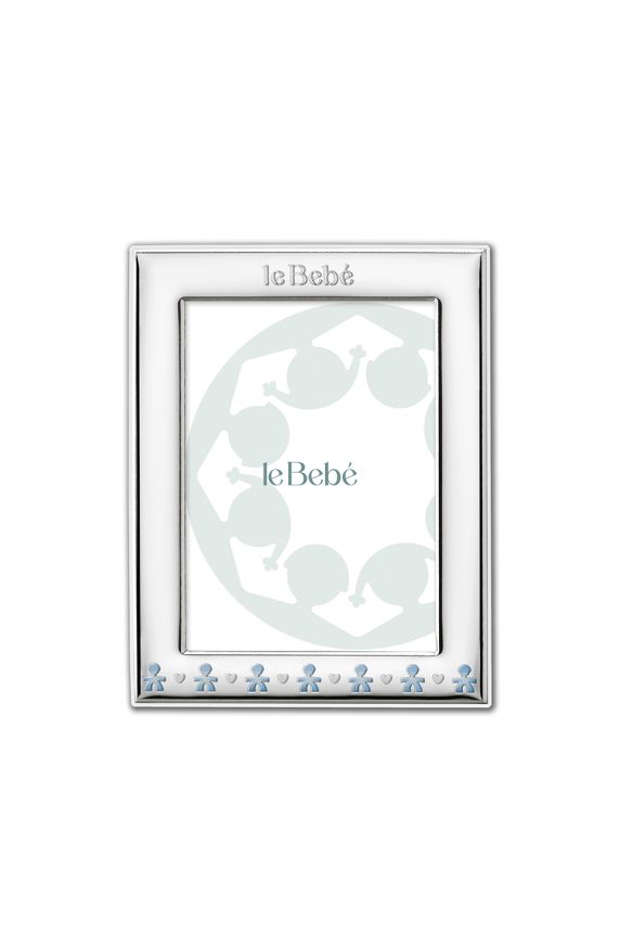 Frame for photo 13x18 cm with Boy silhouettes