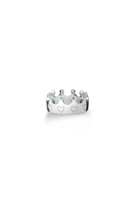 Lovetto ♡ Silver Ring with Swarovski