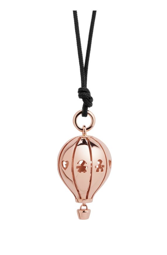 Suonamore Pendant in rose gold-plated silver